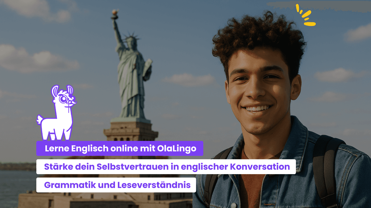 Baue Selbstvertrauen in englischer Konversation, Grammatik und Leseverständnis auf – mit Live-Onlinekursen, erfahrenen Lehrkräften und einem Zeitplan, der auf dich abgestimmt ist.