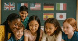 ¡Tus hijos también pueden aprender un nuevo idioma!