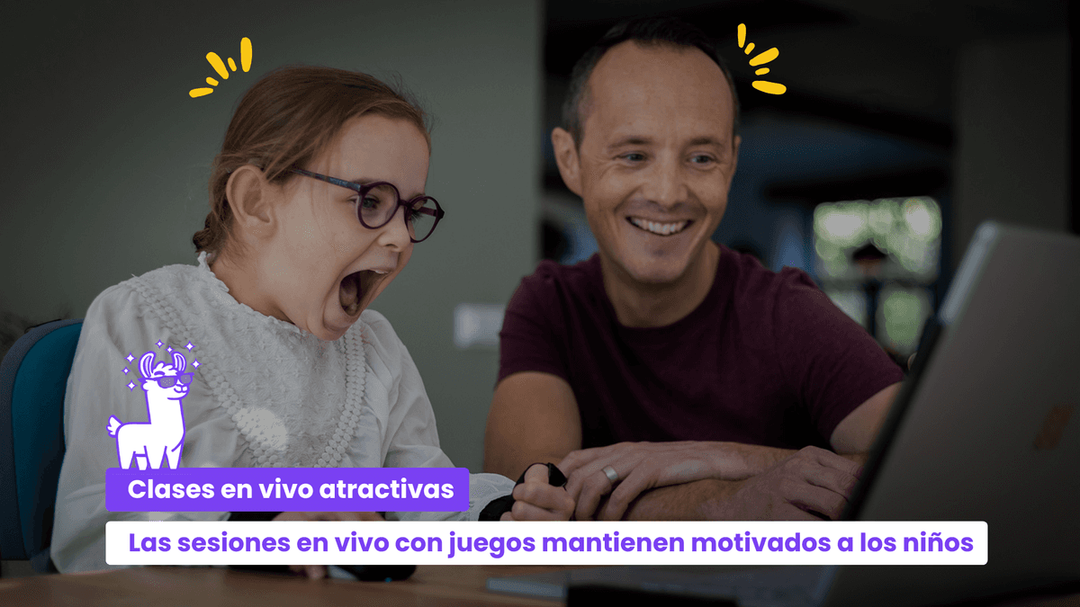 Aprendizaje virtual de idiomas atractivo